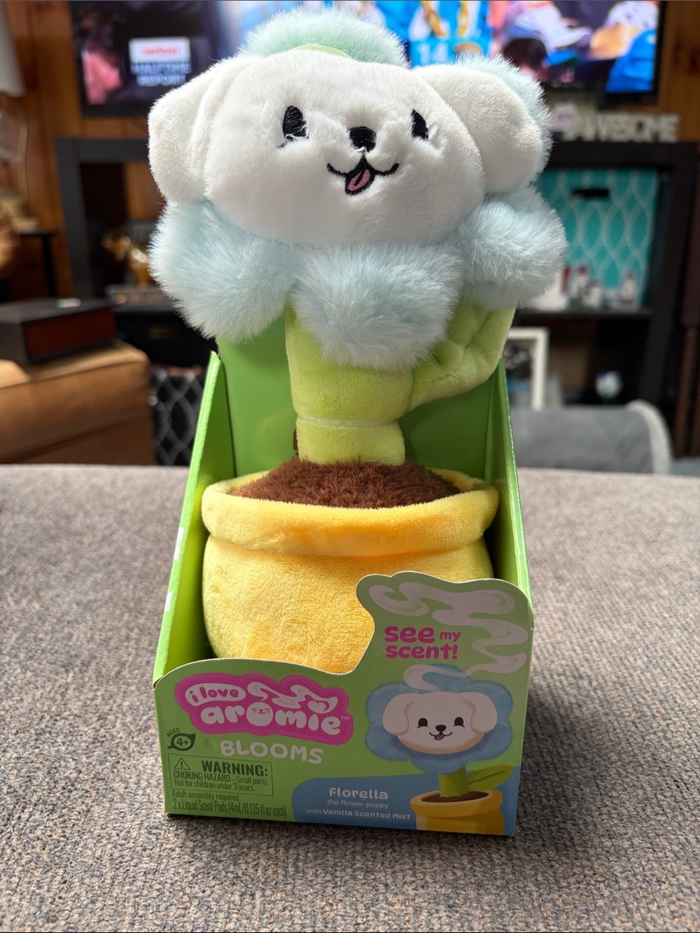 I love Aromie Blooms Florella Plush Toy with vanilla scent